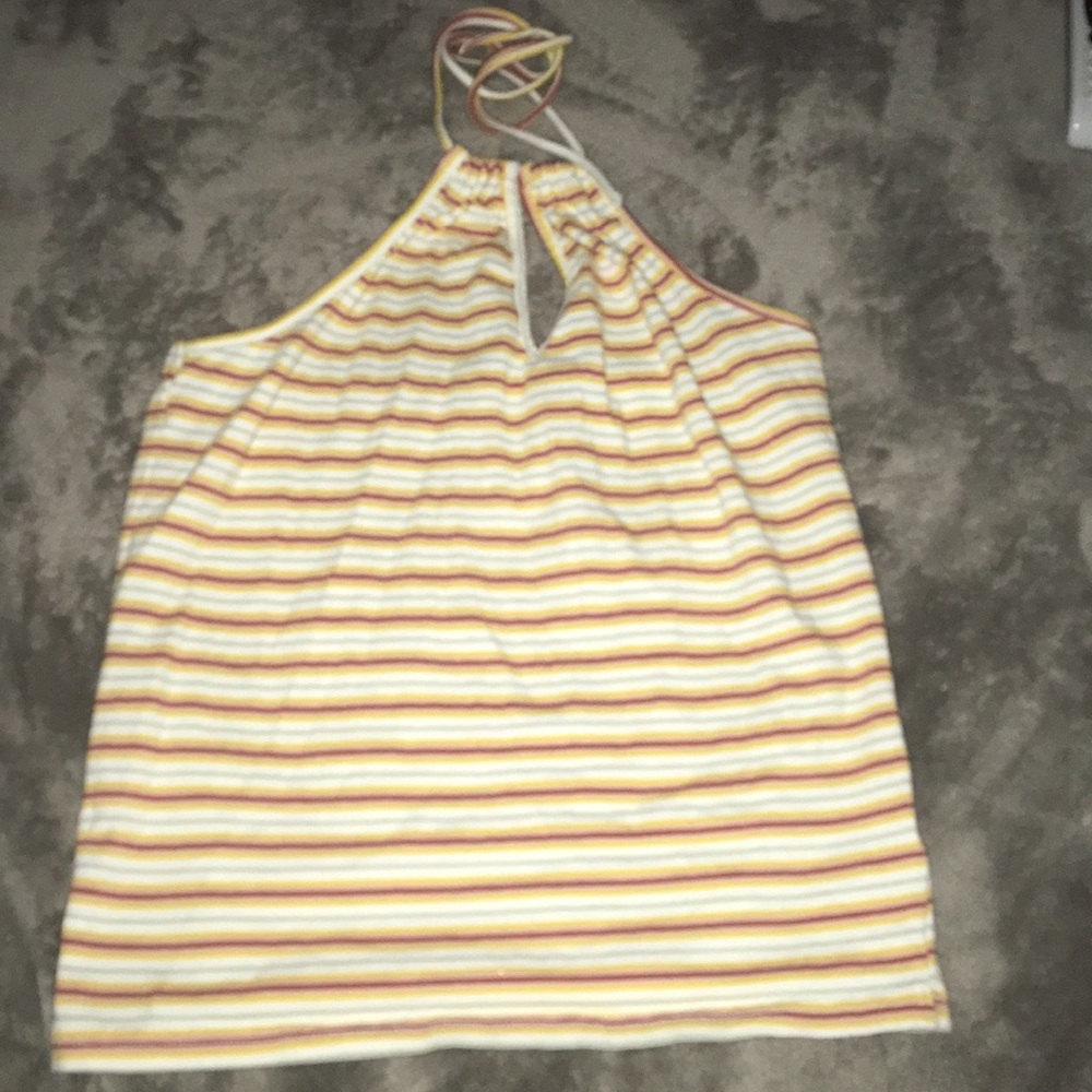 Stripped Crop Top